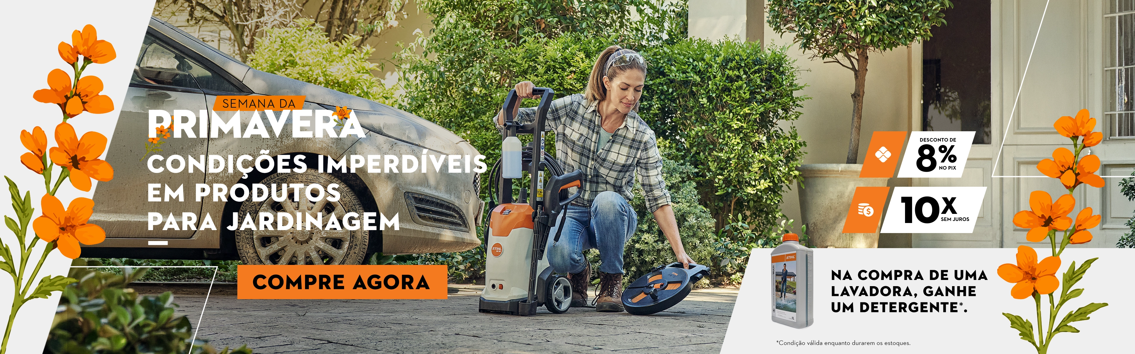 Compre lavadora e ganhe detergente