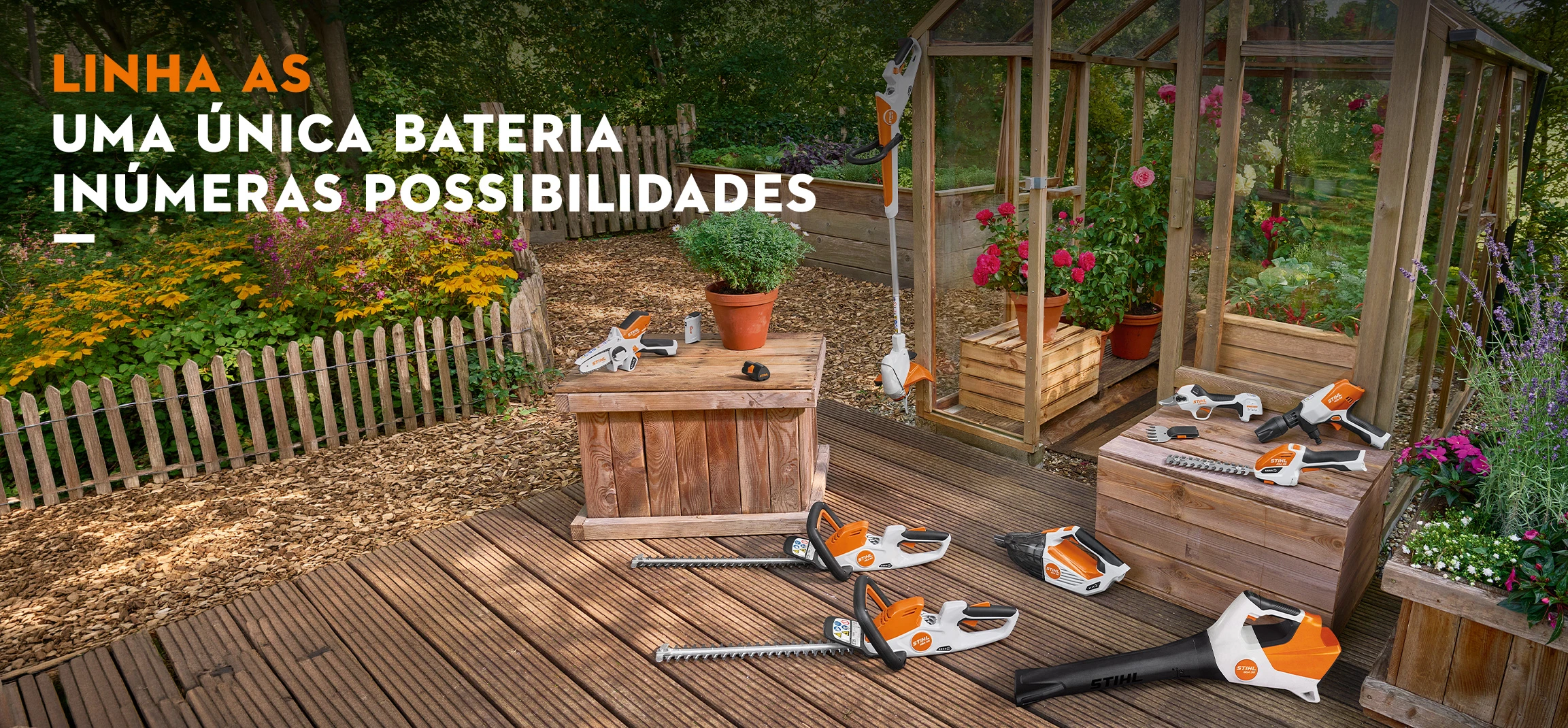 Linha AS de Baterias